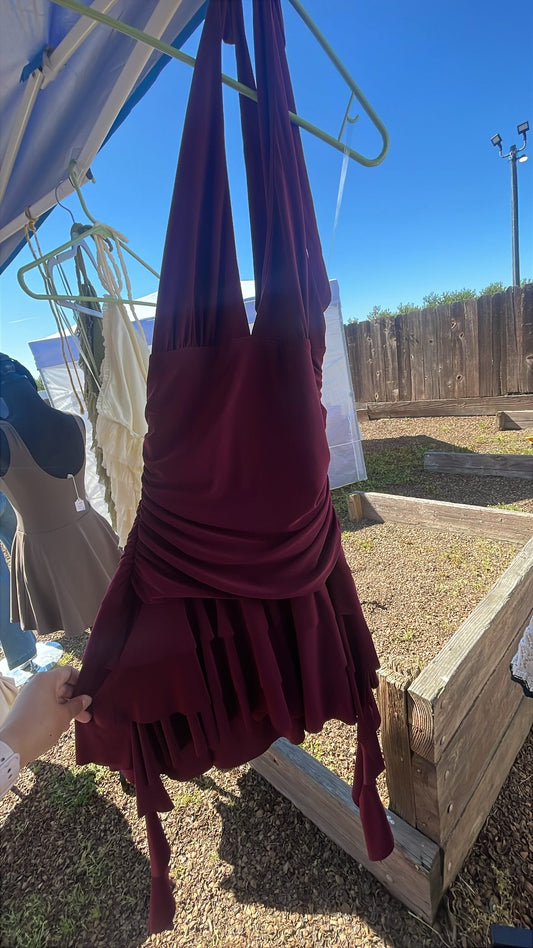 Purple dress