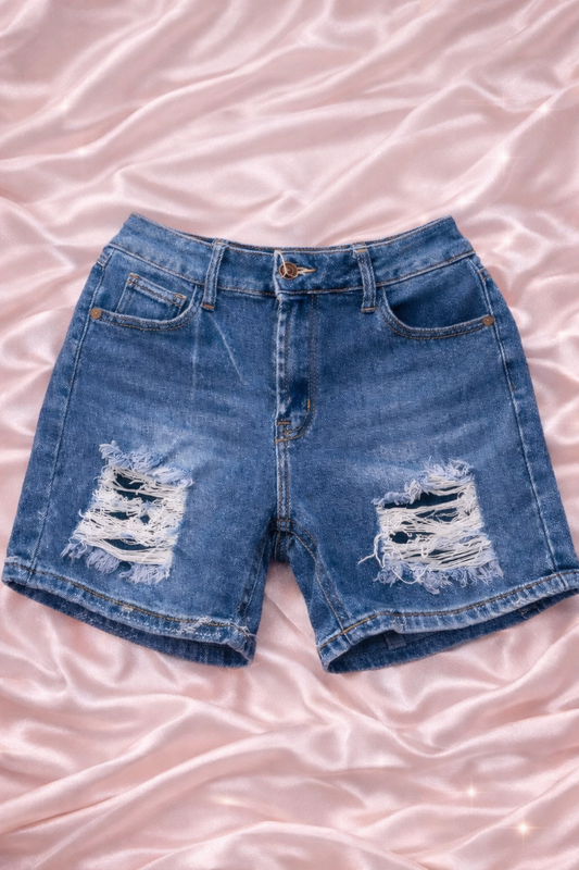 Ripped shorts