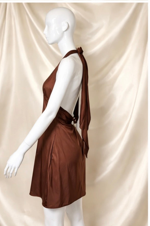 Chocolate dress