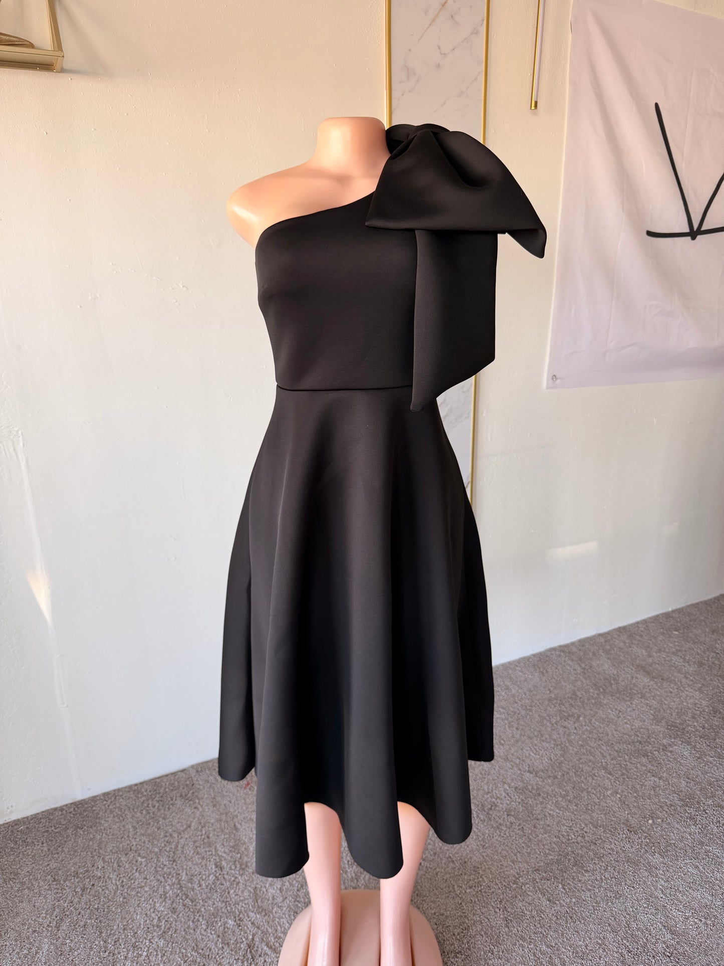 Black Bow Dress
