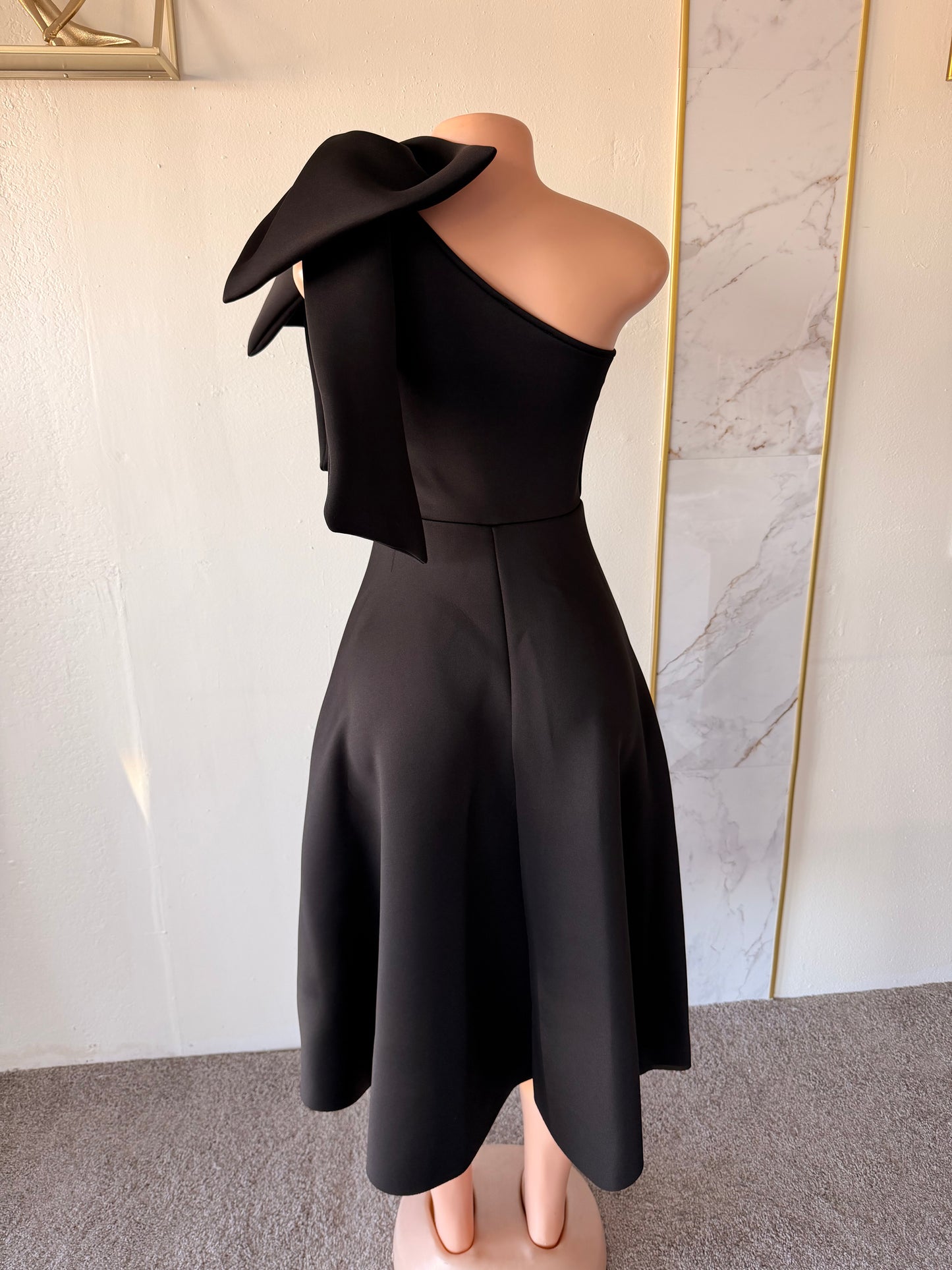 Black Bow Dress