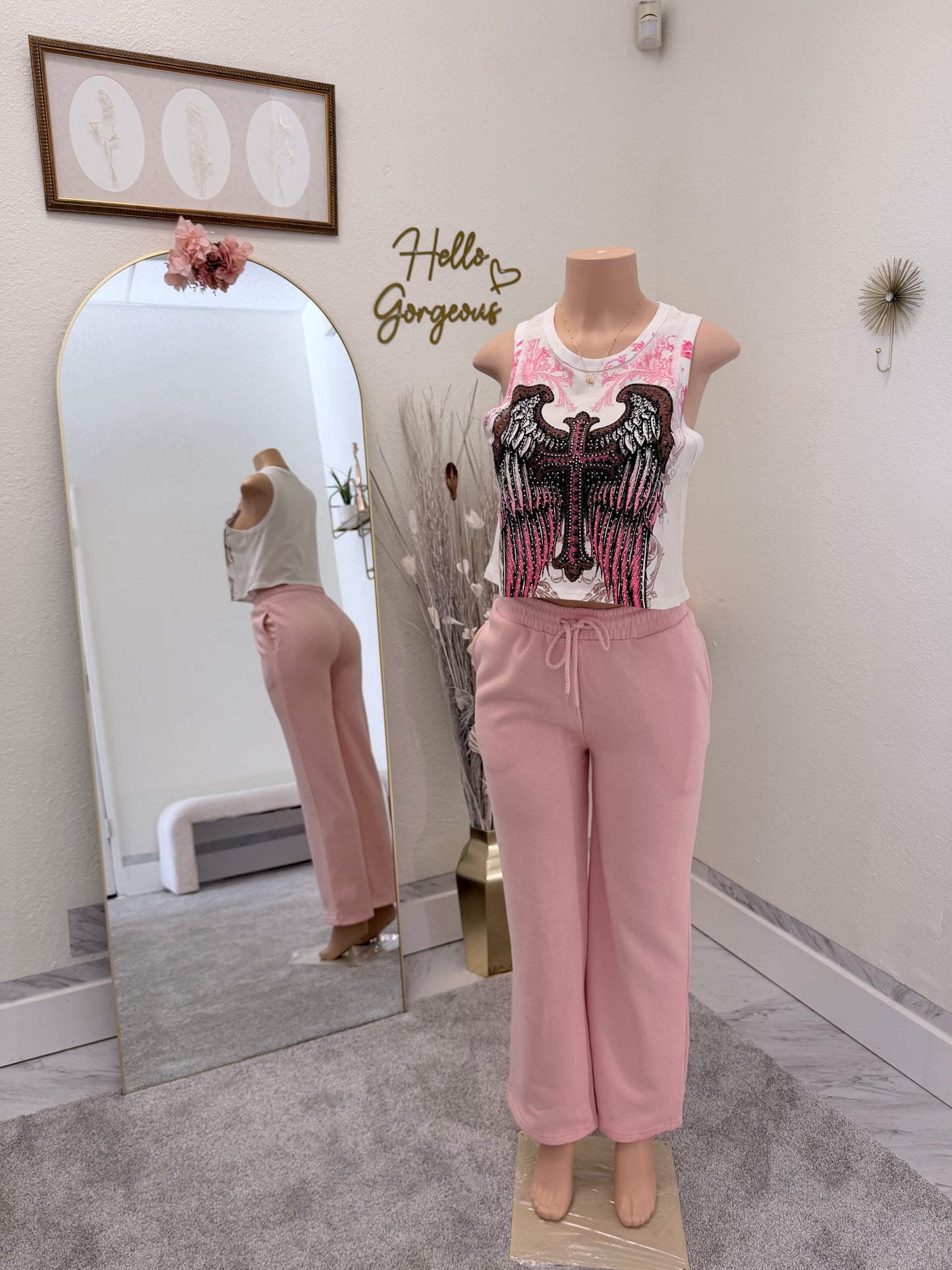pink sweats