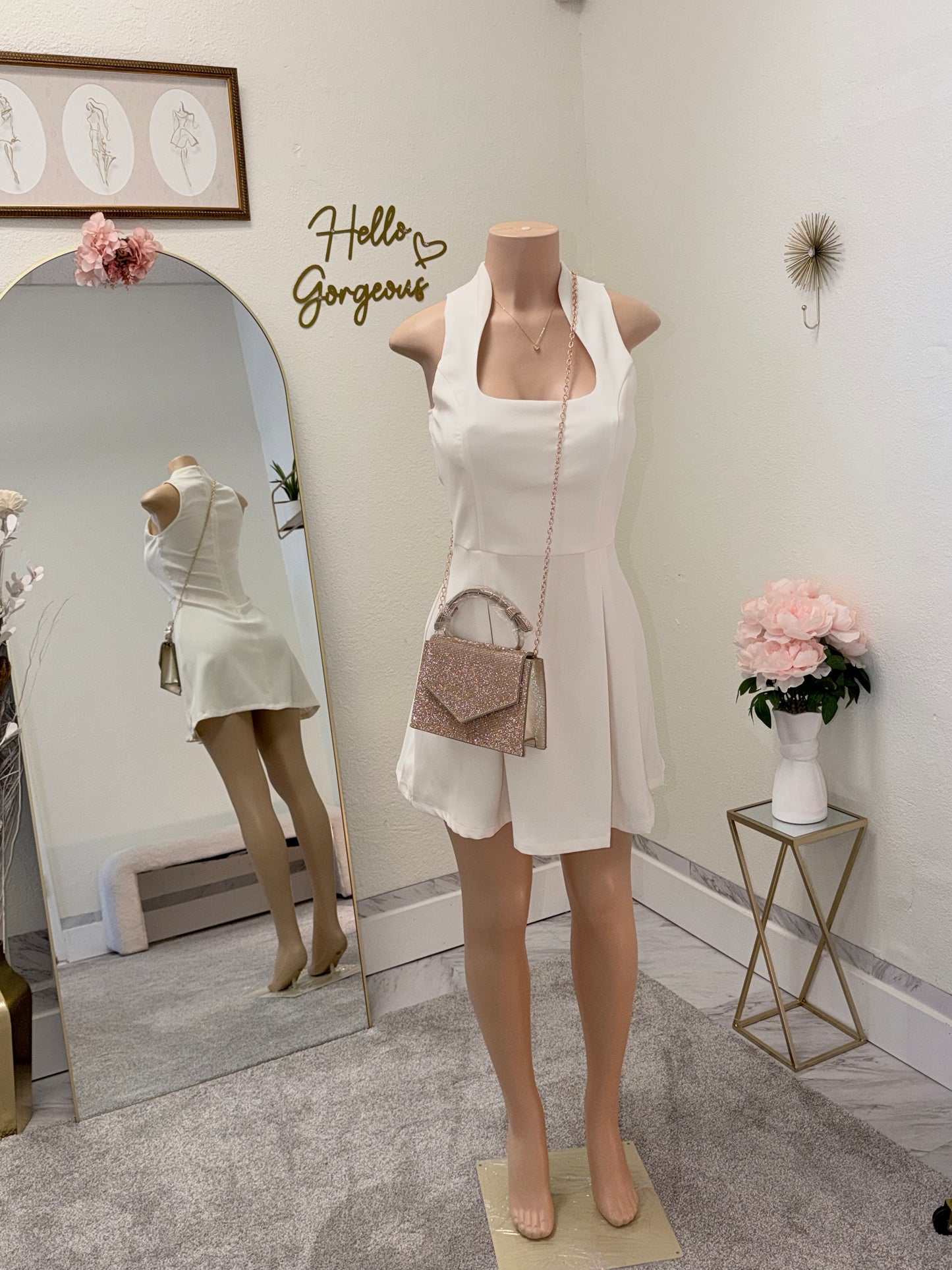 ivory dress