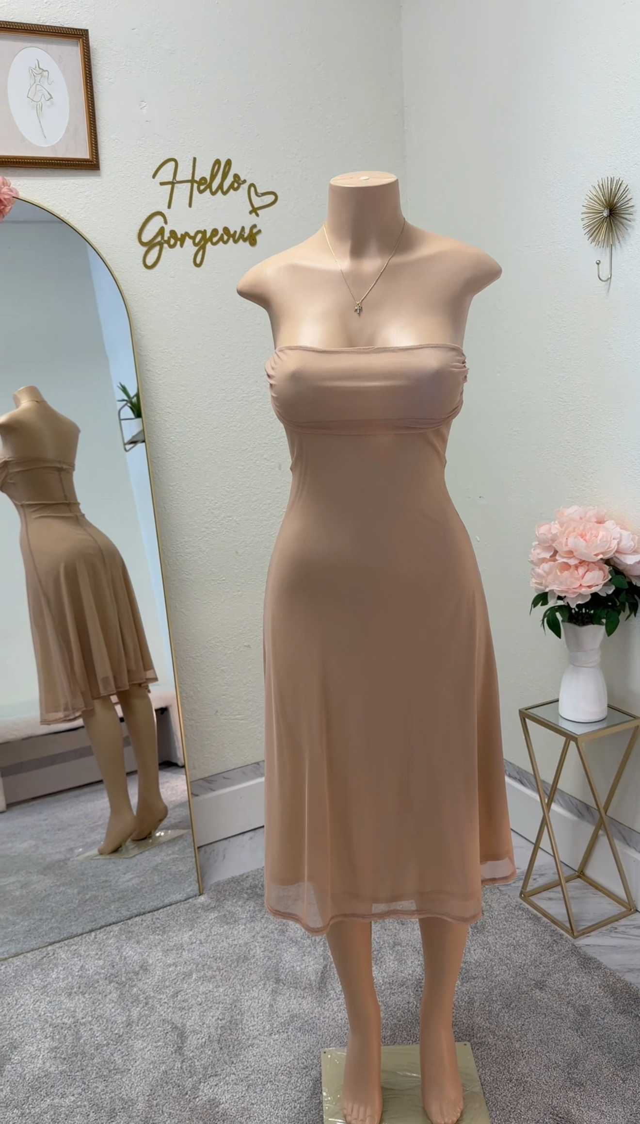 Nude Dress