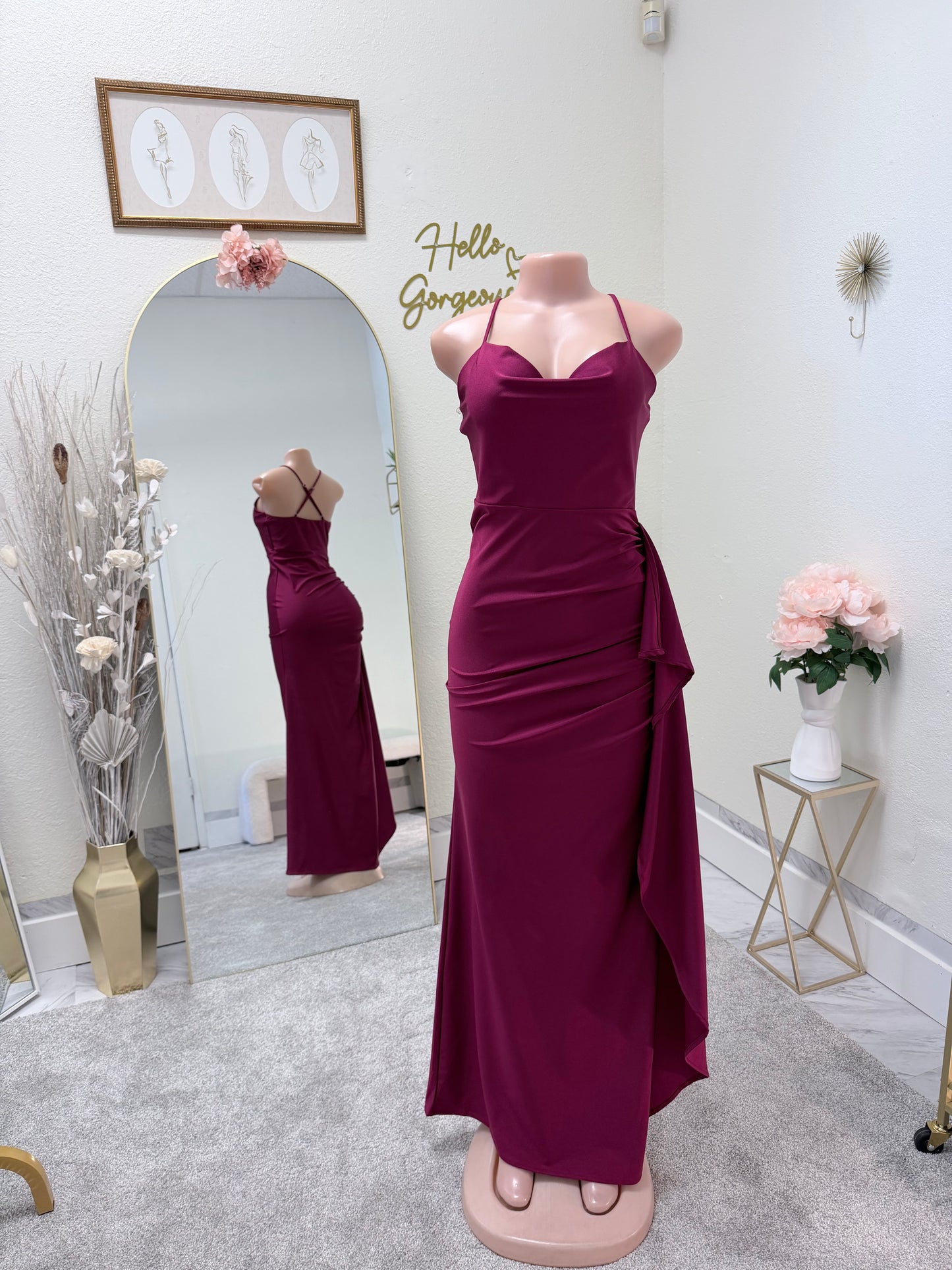 berry dress