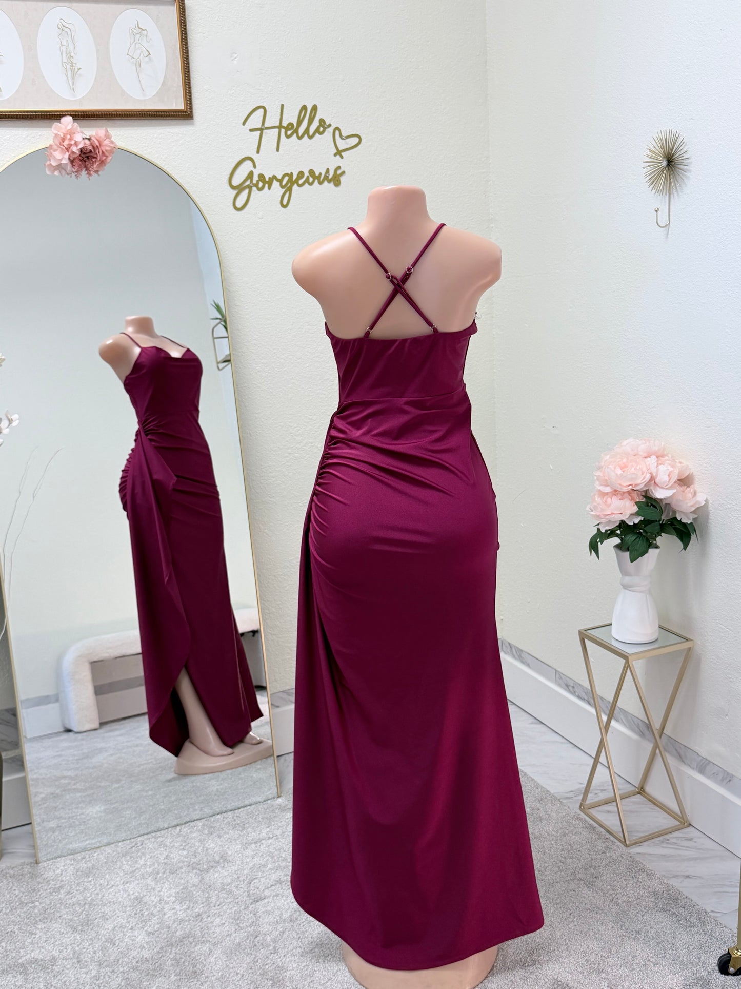 berry dress
