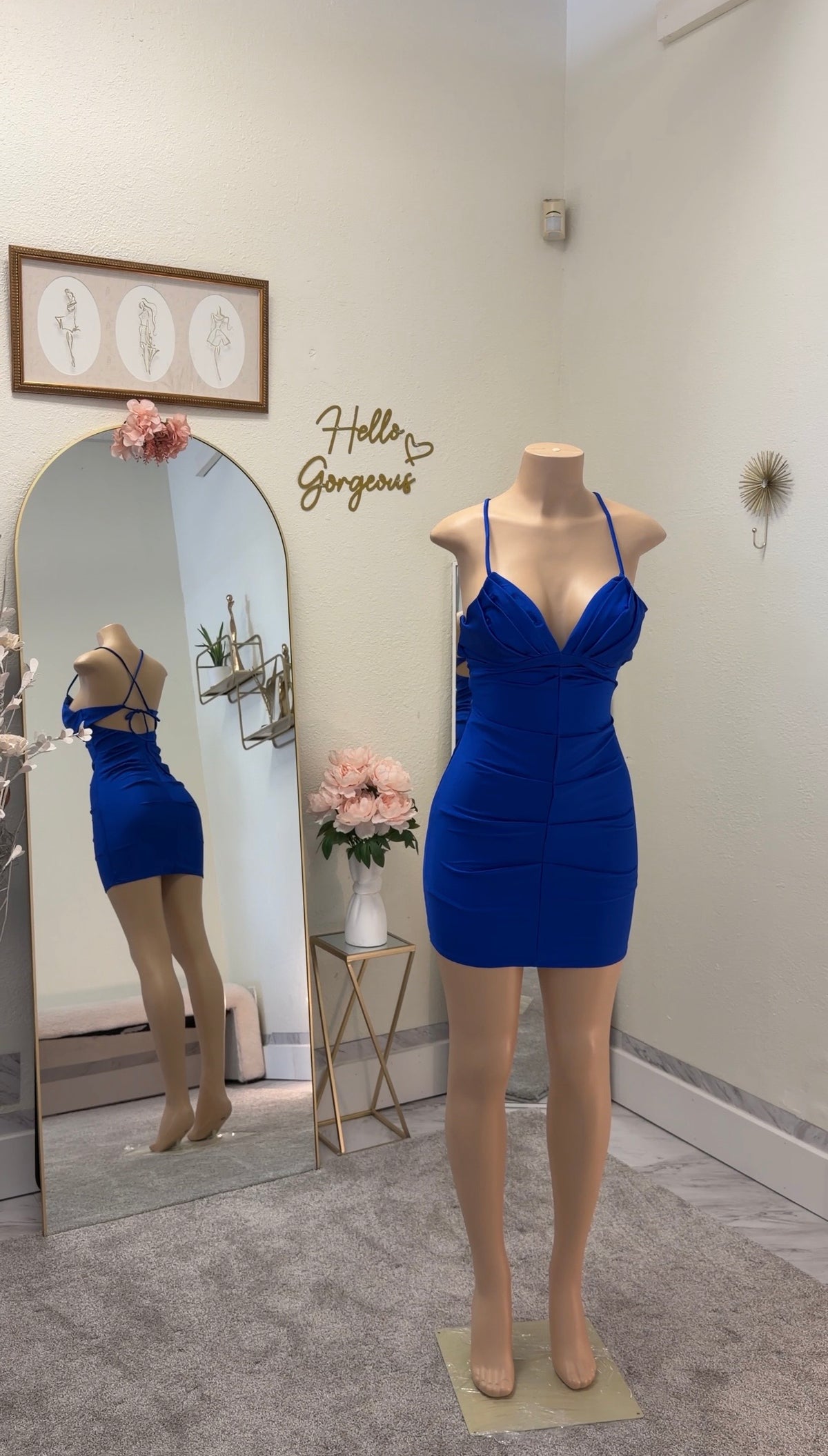 Royal Blue dress