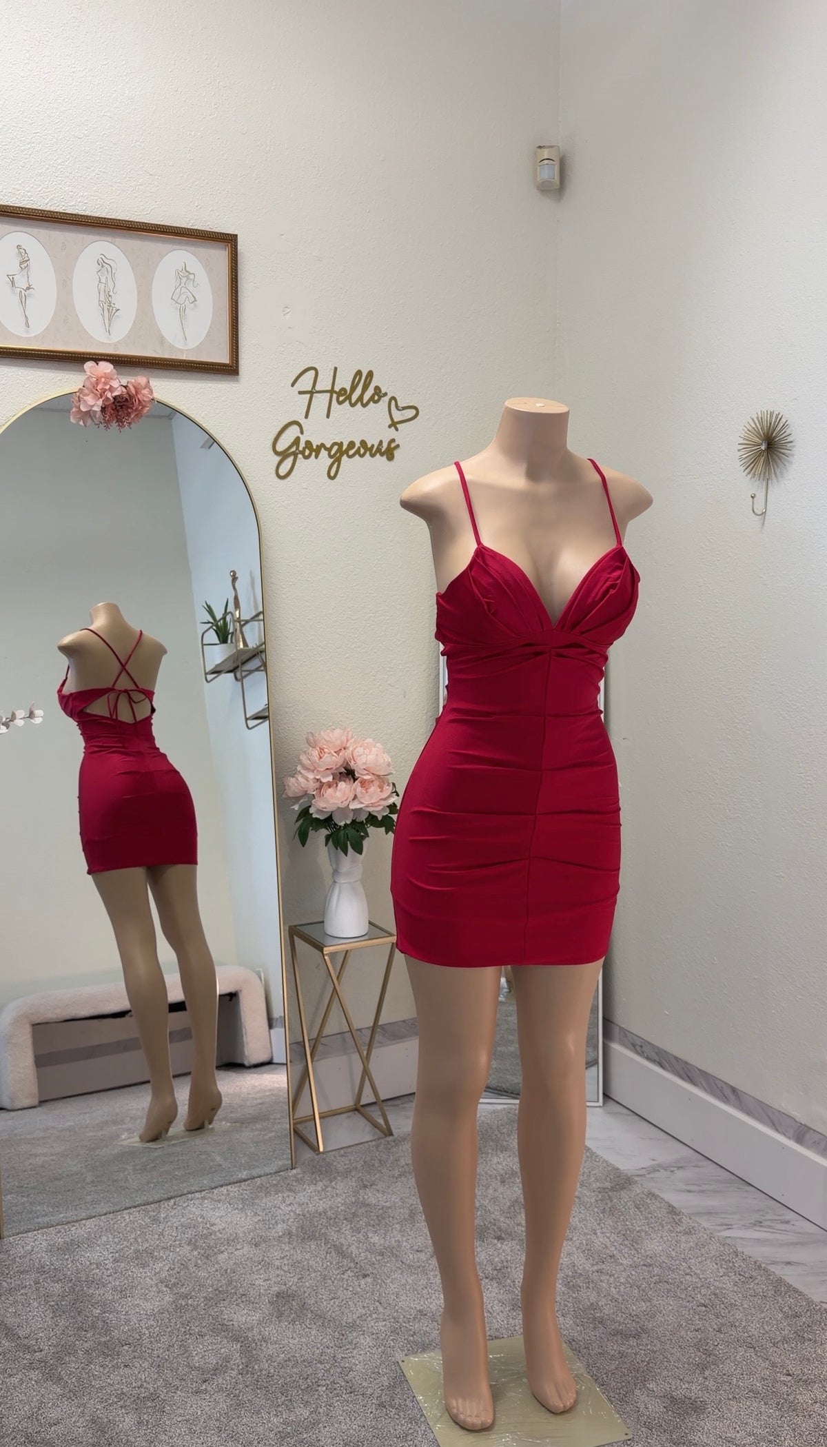 Hot Pink Dress